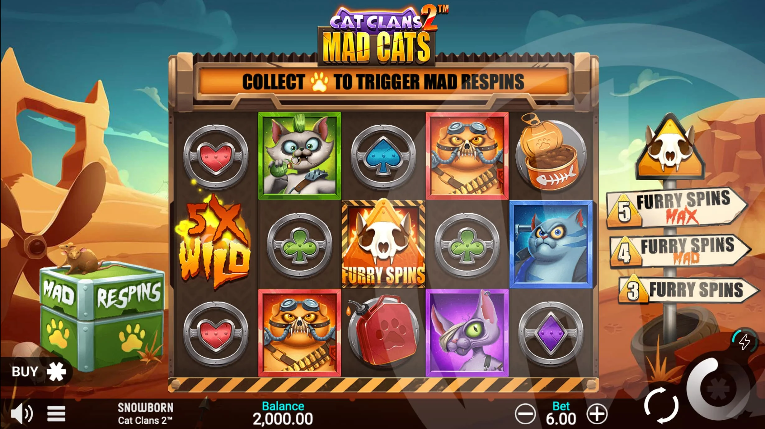 Cat Clans 2 Mad Cats Slot Review pic 9